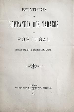 Estatutos da Companhia dos Tabacos de Portugal