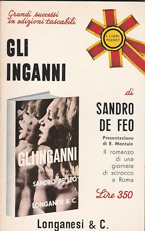 Seller image for Gli inganni. Romanzo. Presentazione di E. Montale. for sale by Libreria Gull