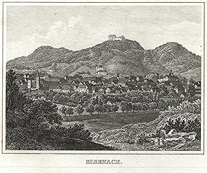 Bild des Verkufers fr Gesamtansicht, m. d. Wartburg. zum Verkauf von Antiquariat Clemens Paulusch GmbH