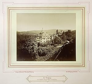 Bild des Verkufers fr Schloss, "Die Weinburg. Seine Knigliche Hoheit der Frst von Hohenzollern". zum Verkauf von Antiquariat Clemens Paulusch GmbH