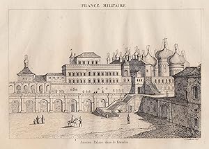 Bild des Verkufers fr Teilansicht, Kreml, "Ancien Palais dans le Kremlin". zum Verkauf von Antiquariat Clemens Paulusch GmbH