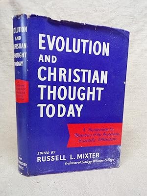 Seller image for EVOLUTION AND CHRISTIAN THOUGHT TODAY for sale by Gage Postal Books
