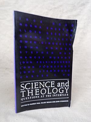 Seller image for SCIENCE AND THEOLOGY - QUESTIONS AT THE INTERFACE for sale by Gage Postal Books