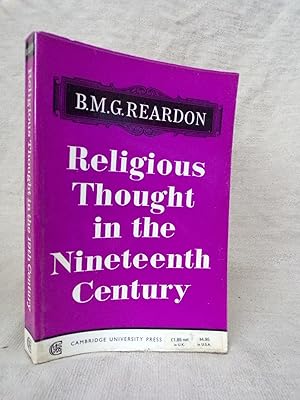 Imagen del vendedor de RELIGIOUS THOUGHT IN THE NINETEENTH CENTURY ILLUSTRATED FROM WRITERS OF THE PERIOD a la venta por Gage Postal Books