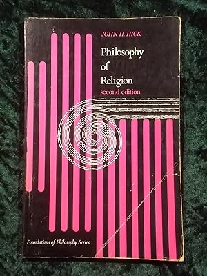 Seller image for PHILOSOPHY OF RELIGION - SECOND EDITION for sale by Gage Postal Books