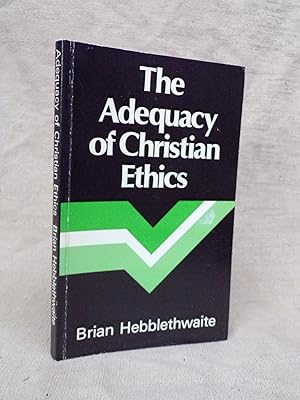 Seller image for THE ADEQUACY OD CHRISTIAN ETHICS for sale by Gage Postal Books