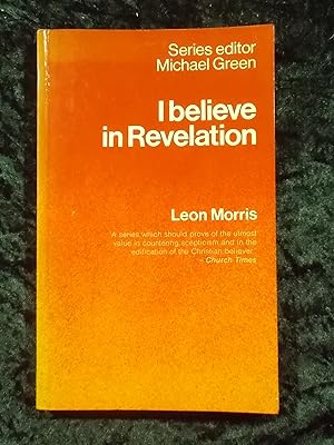 Seller image for I BELIEVE IN REVELATION for sale by Gage Postal Books