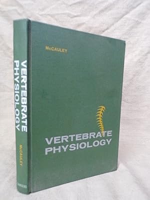 Seller image for VERTEBRATE PHYSIOLOGY for sale by Gage Postal Books