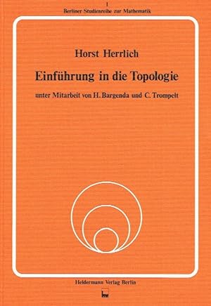 Imagen del vendedor de Einfhrung in die Topologie. a la venta por Antiquariat Bernhardt