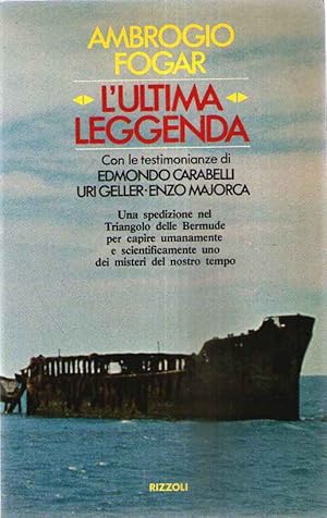 Seller image for L'ultima leggenda for sale by Usatopoli libriusatierari