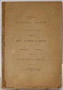 Immagine del venditore per Sermon, Memorial Papers and Resolutions in Memory of Rev. Alfred B. Swift of Enosburgh, Vermont with a Biographical Sketch. venduto da Monroe Street Books