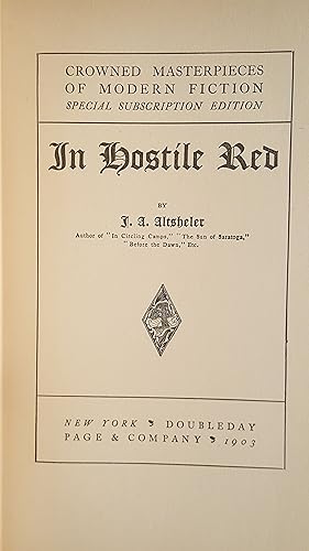 Seller image for In Hostile Red for sale by Mountain Gull Trading Company