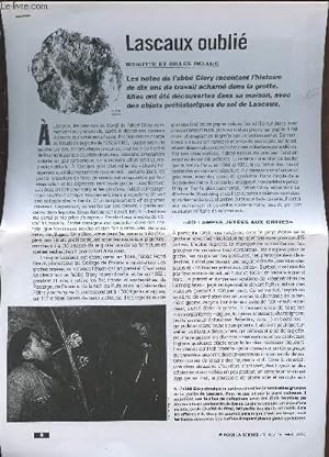 Bild des Verkufers fr Photocopies : Dossier de presse Lascaux retrouv - Tir  part "Pour la Science" n302 Dcembre 2002 : Lascaux oubli zum Verkauf von Le-Livre