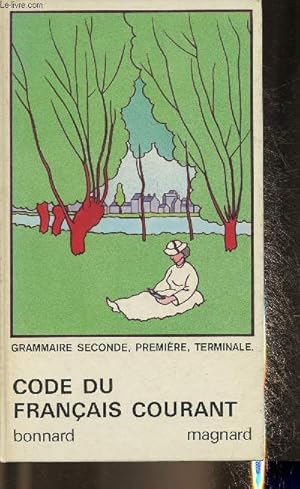 Bild des Verkufers fr Code du franais courant- Grammaire seconde, 1re et terminale- Specimen zum Verkauf von Le-Livre