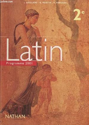 Image du vendeur pour Latin 2nde- Progemme 2001 mis en vente par Le-Livre