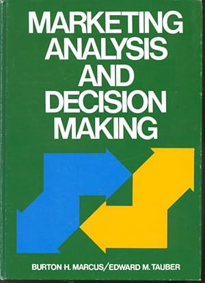 Imagen del vendedor de Marketing Analysis and Decision Making a la venta por Librairie Le Nord