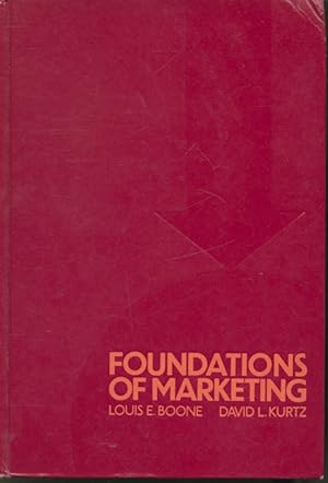 Seller image for Foundations of Marketing for sale by Librairie Le Nord