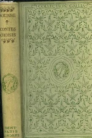 Bild des Verkufers fr Contes choisis ,collection gallia zum Verkauf von Le-Livre