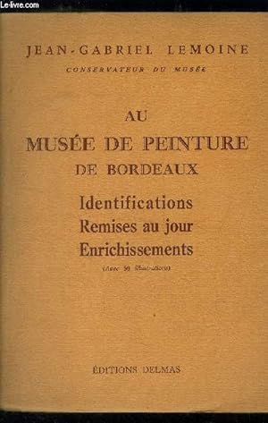 Seller image for Au muse de peinture de Bordeaux for sale by Le-Livre