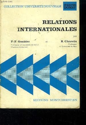 Seller image for Relations internationales for sale by Le-Livre