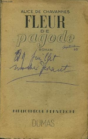 Seller image for Fleur de pagode, collection "bibliothque pervenche" for sale by Le-Livre