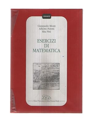 Imagen del vendedor de Esercizi di matematica a la venta por Usatopoli libriusatierari