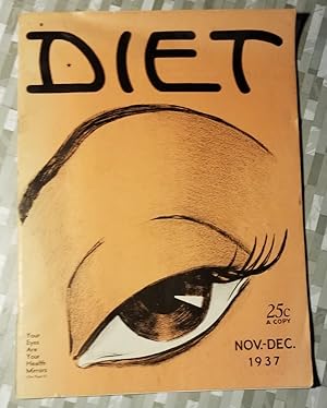 Seller image for Diet (magazine ) 1937 for sale by CS Books and More