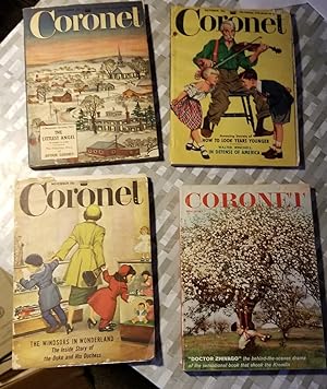 7 Issues of Coronet 1949-60