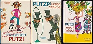 Man lacht über Putzi Bd.1 & Putzis lustige Streiche Bd.3 & Putzi macht Wirbel Bd.6 (um 1977) - Di...