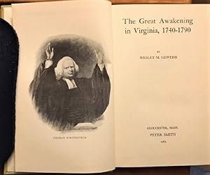 Seller image for The Great Awakening in Virginia, 1740-1790 for sale by Alplaus Books