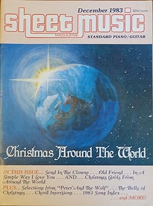Seller image for Sheet Music Magazine: December 1983 Volume 7, Number 9 (Standard Piano/ Guitar) for sale by Faith In Print