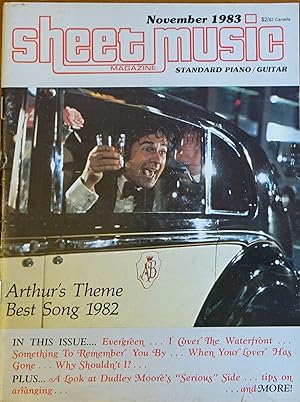 Seller image for Sheet Music Magazine: November 1983 Volume 7, Number 8 (Standard Piano/ Guitar) for sale by Faith In Print