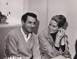 Bild des Verkufers fr Mickey One (Original photograph of Arthur Penn and Alexandra Stewart on the set of the 1965 film) zum Verkauf von Royal Books, Inc., ABAA