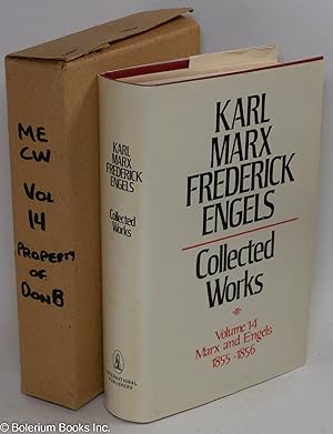 Seller image for Marx and Engels. Collected works, vol 14: 1855 - 56 for sale by Bolerium Books Inc.