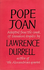 Seller image for POPE JOAN. Adapted from the Greek of Emmanuel Royidis by Lawrence Durrell. for sale by Sainsbury's Books Pty. Ltd.