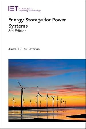Image du vendeur pour Energy Storage for Power Systems (Energy Engineering) by Ter-Gazarian, Andrei G. [Hardcover ] mis en vente par booksXpress