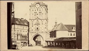 CdV Praha Prag Tschechien, um 1870, Pulverturm