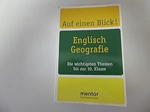 Seller image for Englisch Geografie. Die wichtigsten Themen bis zur 10. Klasse. Auf einen Blick! TB for sale by Deichkieker Bcherkiste