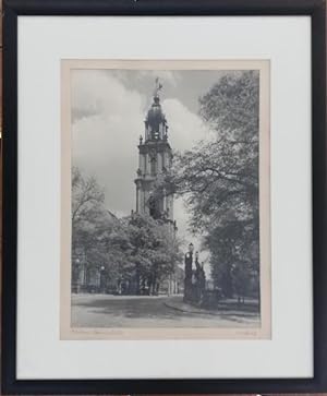 Original-Foto "Potsdam, Garnisonkirche". Schwarzweiß-Foto, aufgenommen ca 1942. Rechts unten auf ...