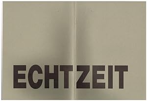 Immagine del venditore per Echtzeit. Copy-Art / Installation. Text von Dirk Schwarze. venduto da Antiquariat Bernd Preler