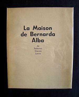 Image du vendeur pour La Maison de Bernarda Alba - mis en vente par Le Livre  Venir