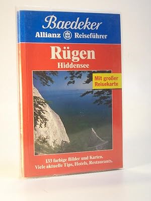 Baedeker Allianz Reiseführer. Rügen Hiddensee. Mit großer Reisekarte. Erstausgabe.