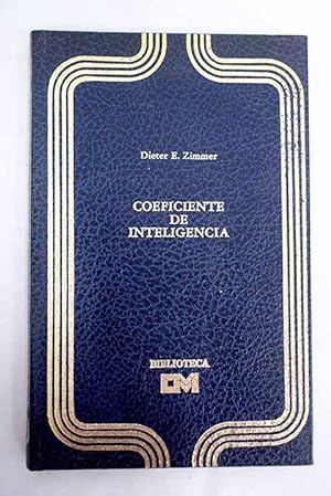 Imagen del vendedor de El coeficiente de inteligencia a la venta por Alcaná Libros