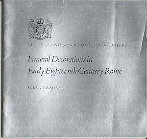 Funeral decorations in early eighteenth century Rome (Victoria and Albert Museum Brochure #7)