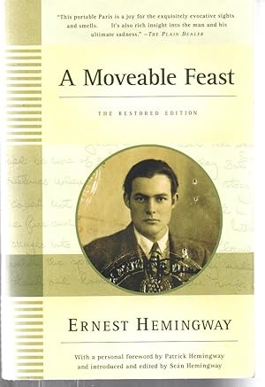 Seller image for A Moveable Feast: The Restored Edition for sale by EdmondDantes Bookseller