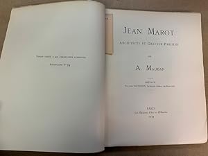 Jean Marot. Architecte et graveur parisien