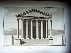 Temple de Jupiter à Ba'albek. Élévation du Portique de l'Édifice.