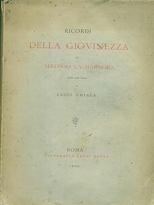 Bild des Verkufers fr Ricordi della giovinezza zum Verkauf von Librodifaccia