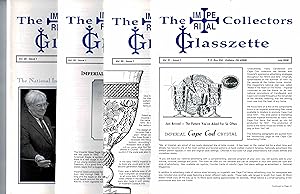 Seller image for THE IMPERIAL COLLECTORS GLASSZETTE, VOL. 28, ISSUE 1, Jul 2003; Vol. 29, Jul 2004; Vol. 30, Issue 1, Jul 2005; Vol. 31, Issue 1, Jul 2006 for sale by SUNSET BOOKS