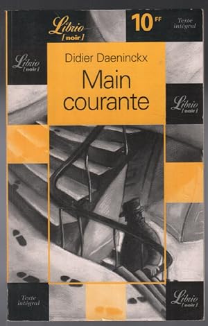Seller image for Main courante for sale by librairie philippe arnaiz